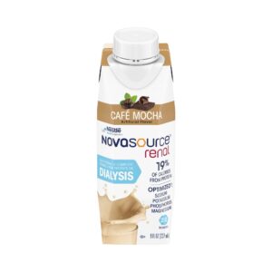 Oral Supplement Novasource®Renal Café Mocha Flavor Liquid 8 oz. Carton