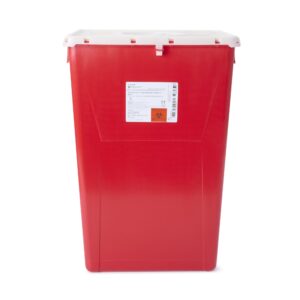 McKesson Prevent®Sharps Container, 18 Gallon, 24-3/5 x 17-3/10 x 13 Inch