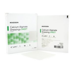 McKesson Calcium Alginate Dressing, 4 x 4_ inch