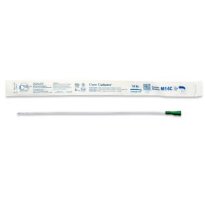 Cure Catheter™ Male Intermittent Catheter,14 Fr., Coude