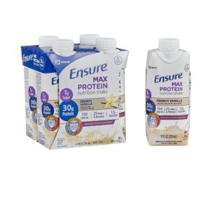 Ensure® Max Protein Nutrition Shake, Vanilla, 11-ounce carton