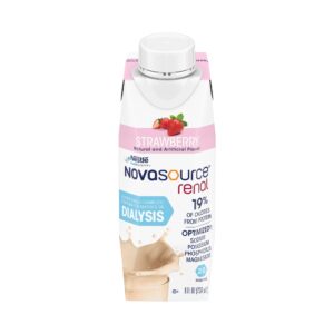 Novasource®Oral Supplement, Renal Strawberry Flavor Liquid 8 oz. Carton