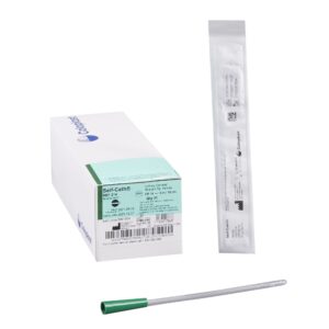 Self-Cath®Female Urethral Catheter,14 Fr, Straight Tip