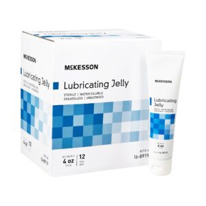 McKesson Lubricating Jelly, 4-ounce Tube, Sterile