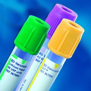 BD Vacutainer® PST™ Venous Blood Collection Tube Lithium Heparin / Separator Gel Additive 4.5 mL BD Hemogard™