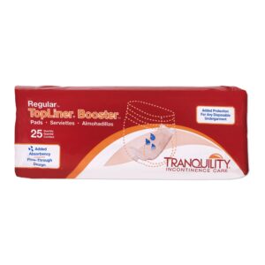 TopLiner™ Added Absorbency Incontinence Booster Pad, 2¾ x 14 Inch