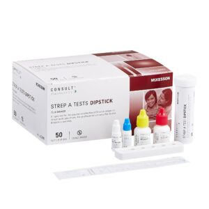 McKesson Consult™ Strep A Dipstick Test 50 Test