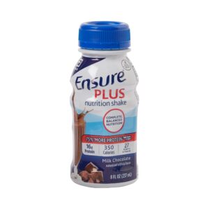 Ensure® Plus Therapeutic Nutrition, Chocolate, 8-ounce bottle