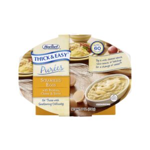 Thick & Easy® Purées Scrambled Eggs / Potatoes Thickened Food, 7-ounce Tray