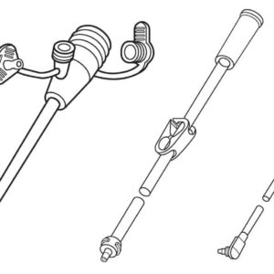 MIC-Key Bolus Extension Feeding Tube Set