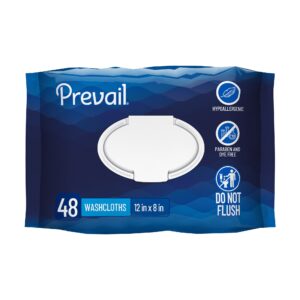 Prevail® Personal Cleansing Wipe, Scented Soft Pack Scented,CS/6