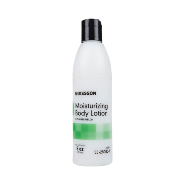 McKesson Hand and Body Moisturizer, Bottle Cucumber Melon Scent Lotion, 8oz
