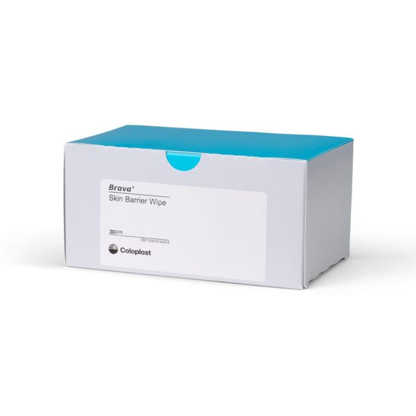 Coloplast Skin Barrier Wipe Brava® Sting Free, 90 to 95% Strength, Hexamethyldisiloxane, Individual Packet, NonSterile - Image 3