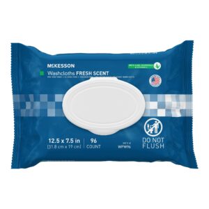 McKesson Soft Pack, Personal Cleansing Wipe, Scented 96 Count