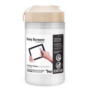 PDi Easy Screen® Surface Cleaner Premoistened Alcohol Based Manual Pull Wipes
