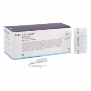 BD Vacutainer® Safety-Lok™ Blood Collection Set 23 G x .75 in. with 12 in. tubing (BX/25)